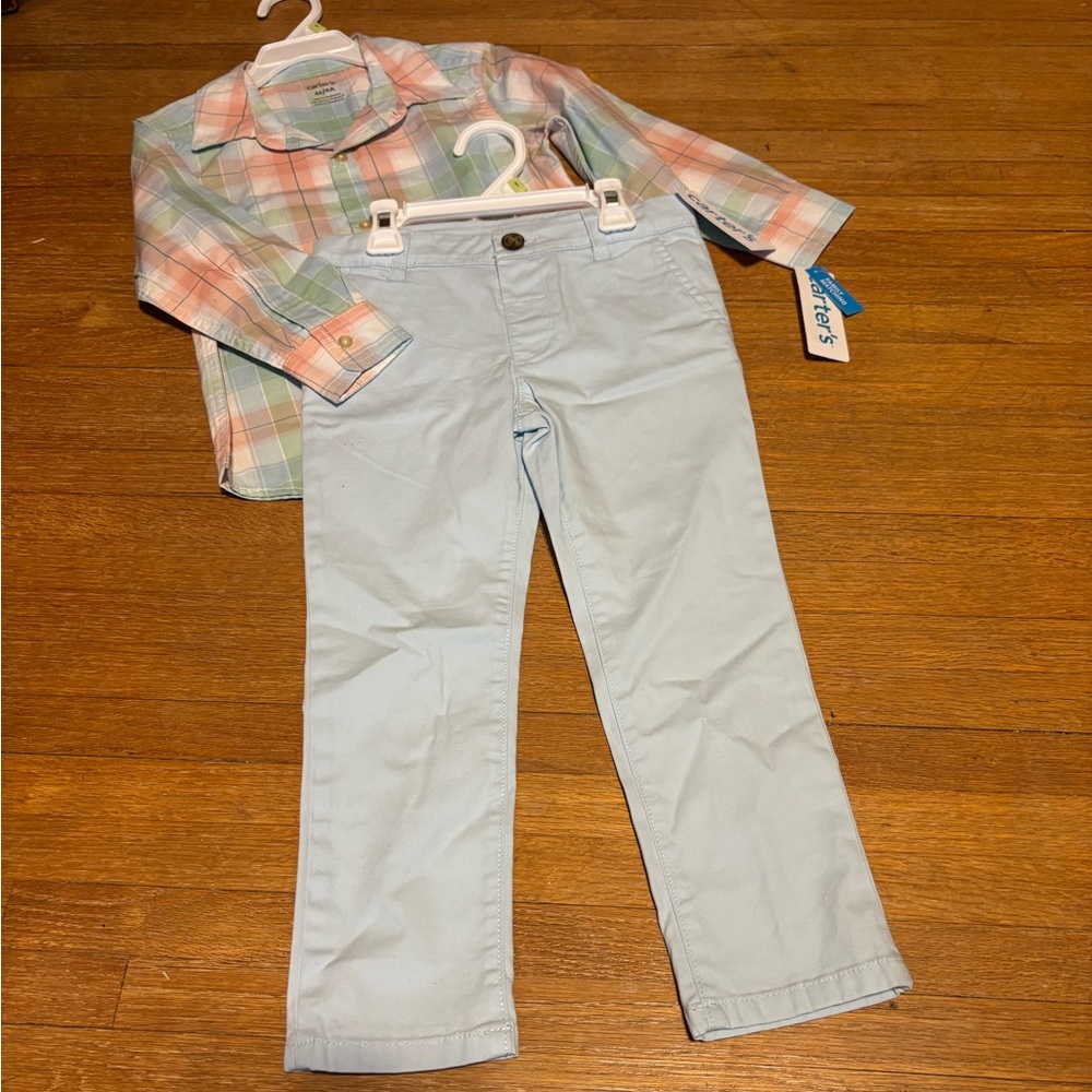 Carter's Blue Casual Matching Set